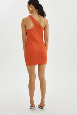 Sale LAMARQUE ADDISON | Mini Tank Dress Spicy Orange