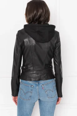 Discount LAMARQUE ARLETTE | Leather Biker Jacket Black