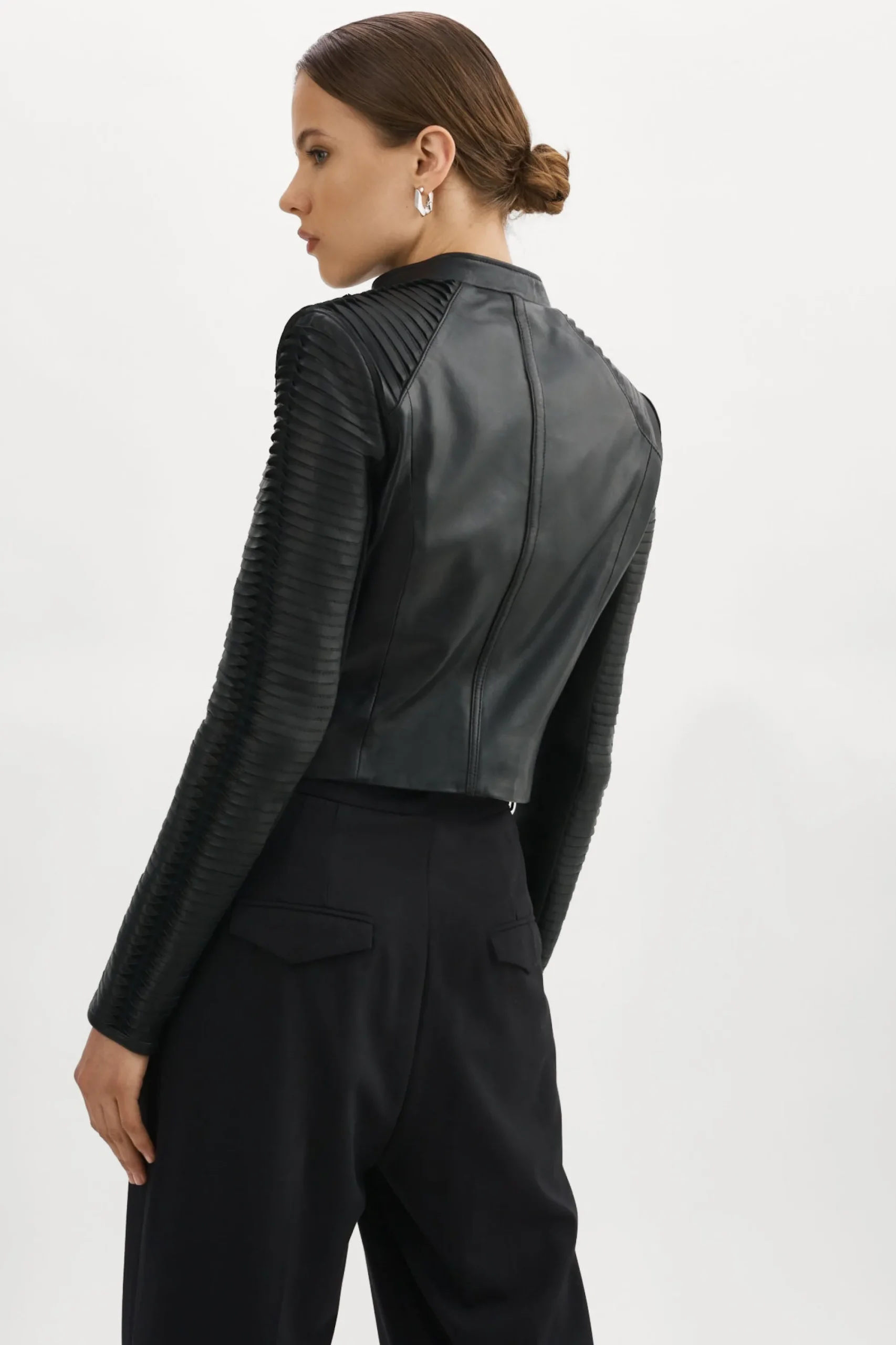 Sale LAMARQUE AZRA | Leather Jacket Black