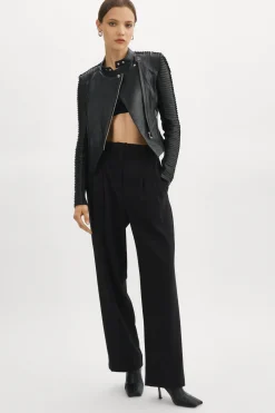 Sale LAMARQUE AZRA | Leather Jacket Black