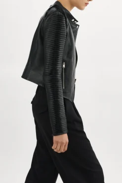 Sale LAMARQUE AZRA | Leather Jacket Black