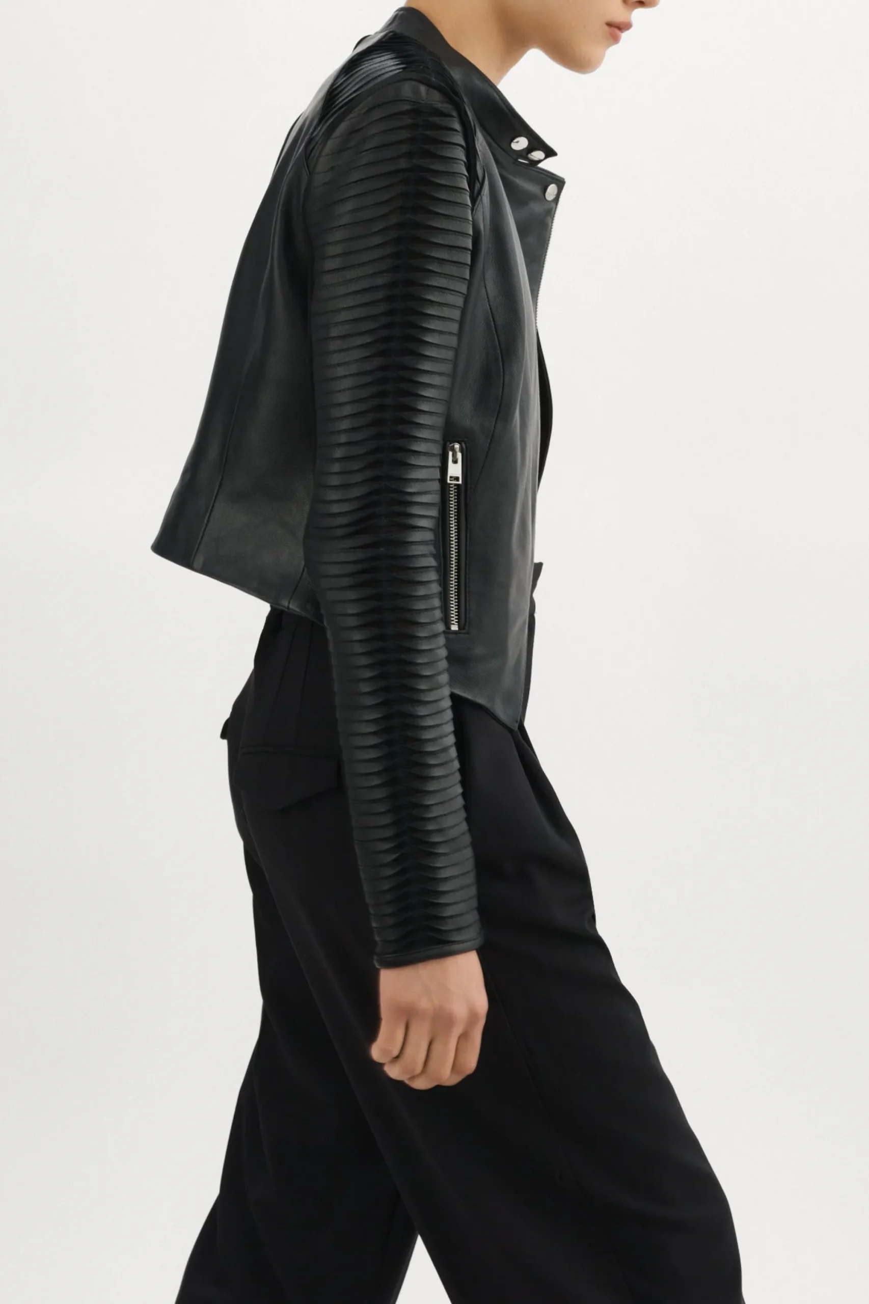 Sale LAMARQUE AZRA | Leather Jacket Black