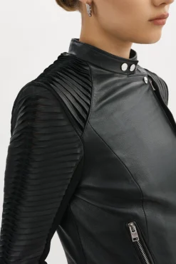Sale LAMARQUE AZRA | Leather Jacket Black