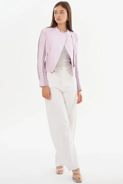 Store LAMARQUE AZRA | Leather Jacket Lavender
