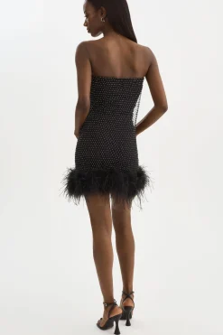 Store LAMARQUE BARETA | Rhinestone Tube Black