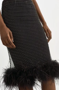 Store LAMARQUE BARETA | Rhinestone Tube Black