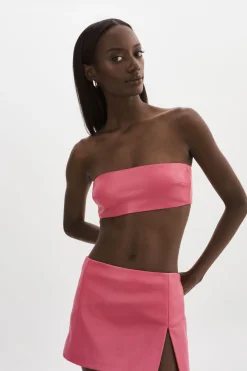 Online LAMARQUE BERNADINE | Leather Bandeau Rosie