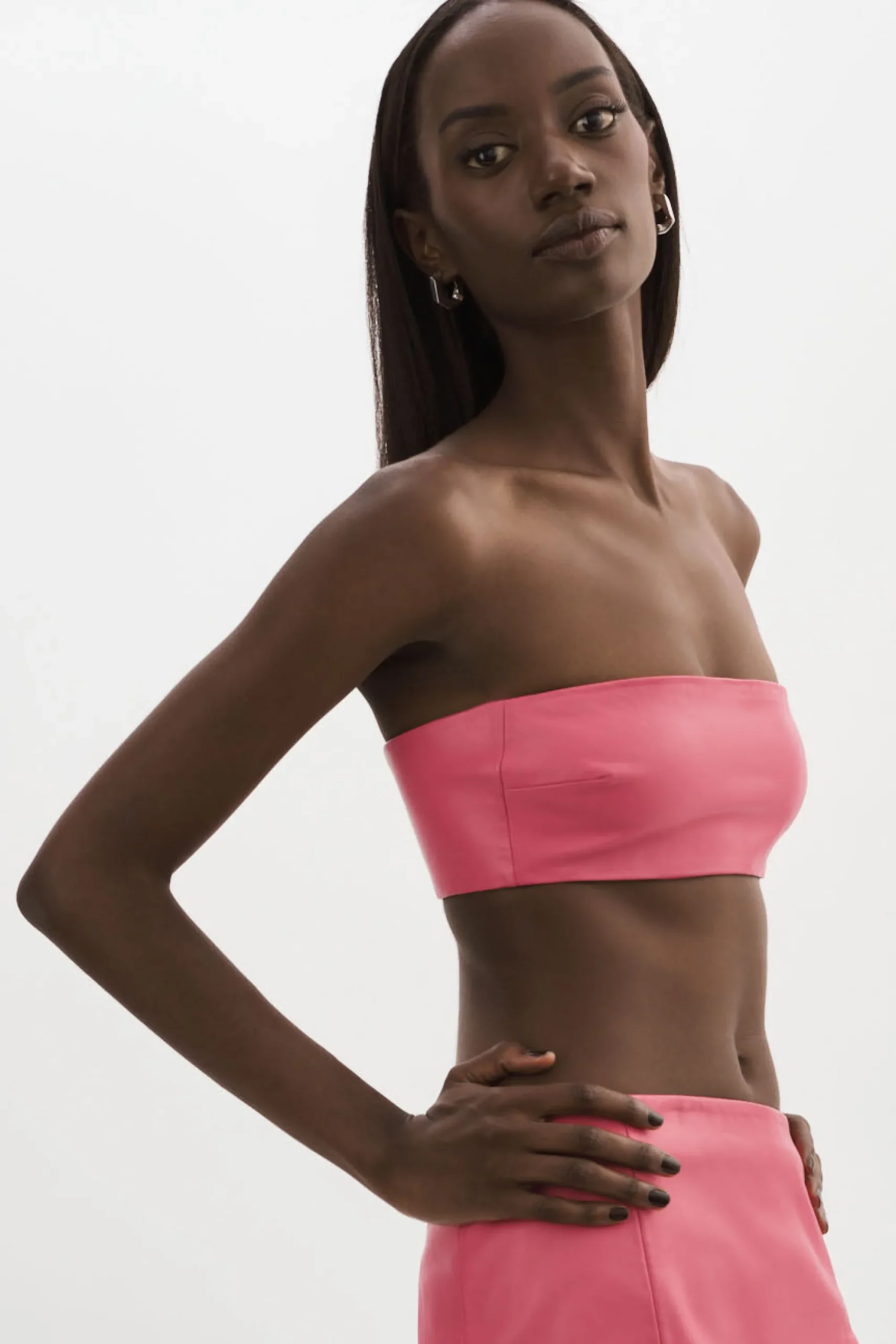 Online LAMARQUE BERNADINE | Leather Bandeau Rosie