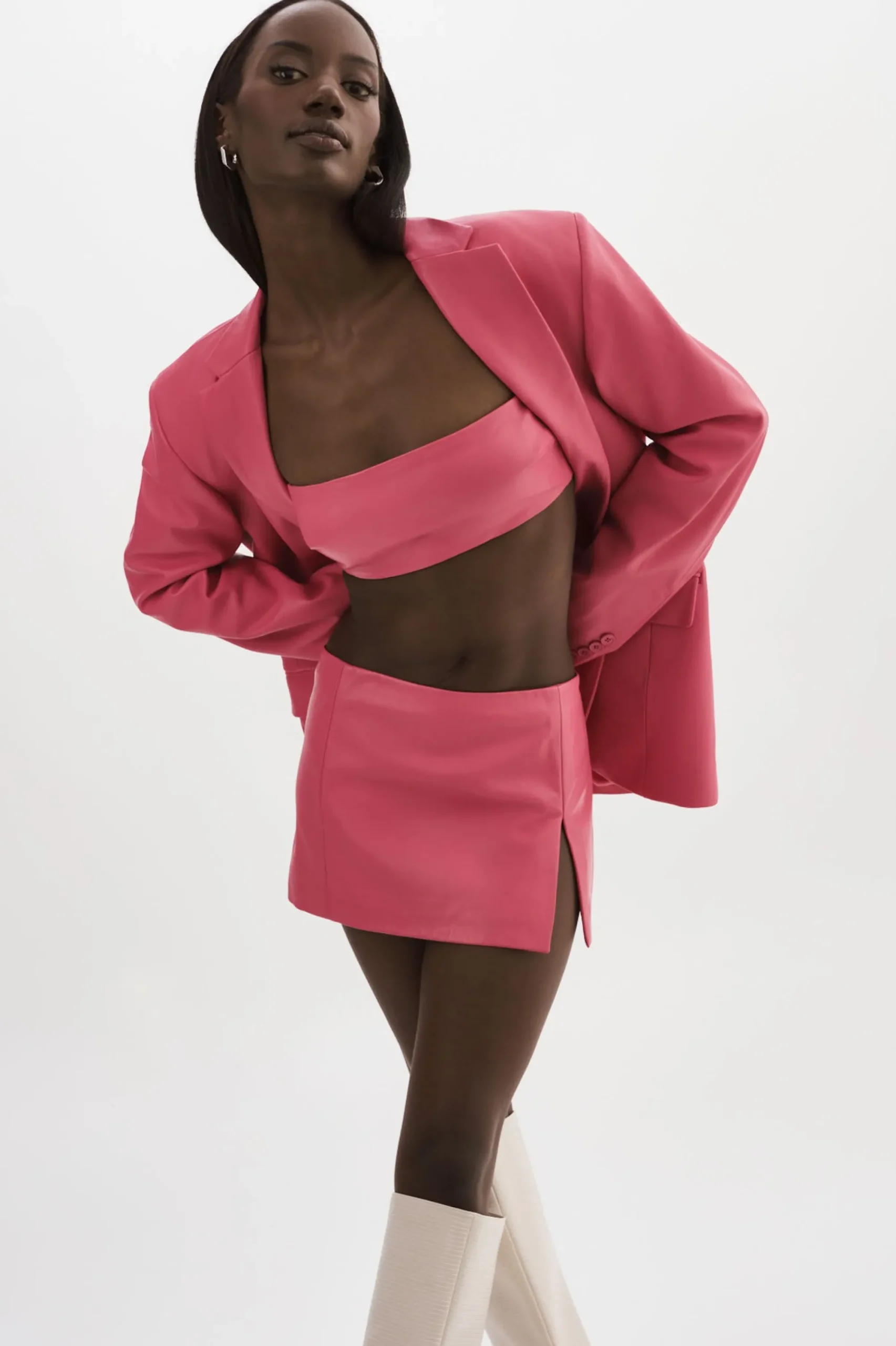 Online LAMARQUE BERNADINE | Leather Bandeau Rosie