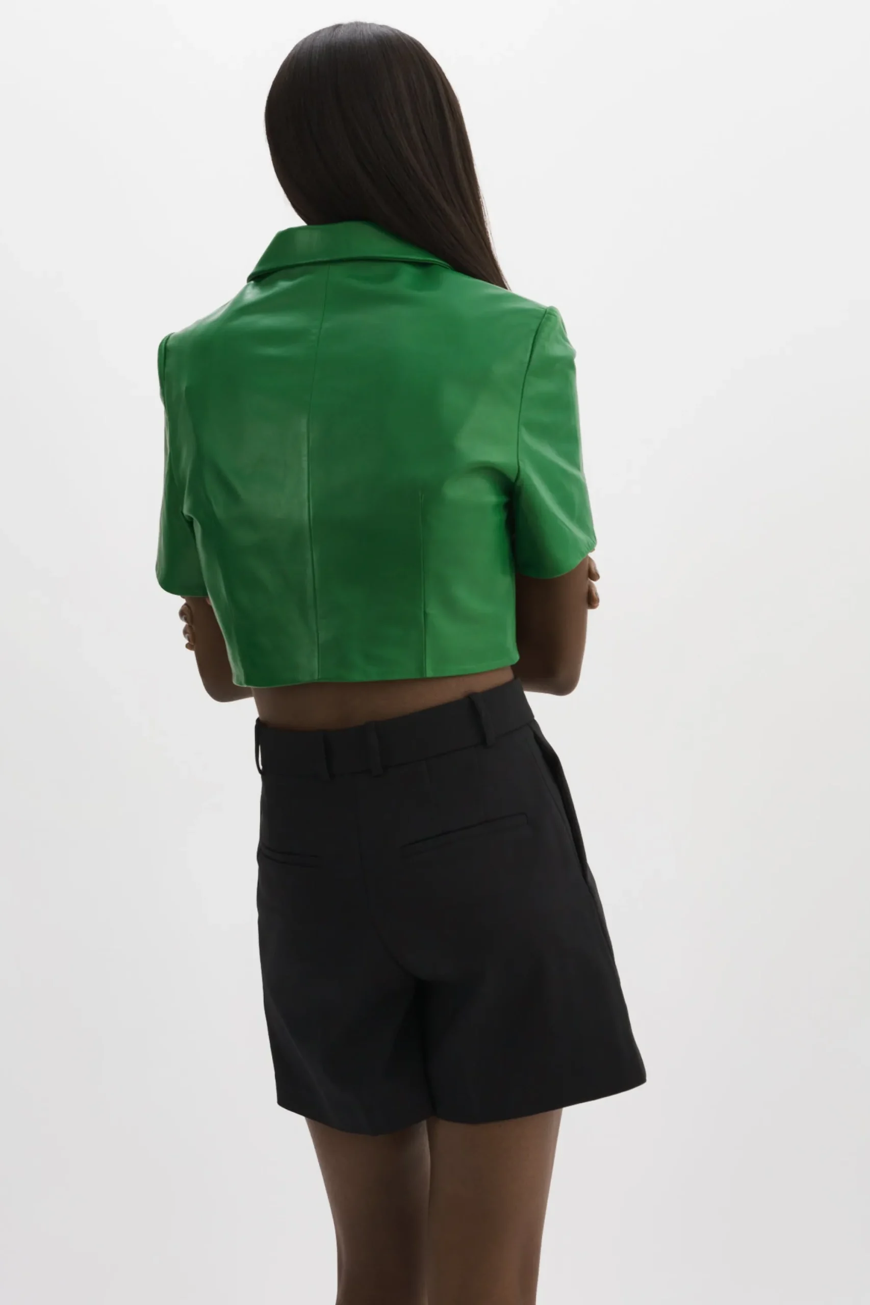 Discount LAMARQUE CALATEA | Short Sleeve Blazer VIBRANT GREEN