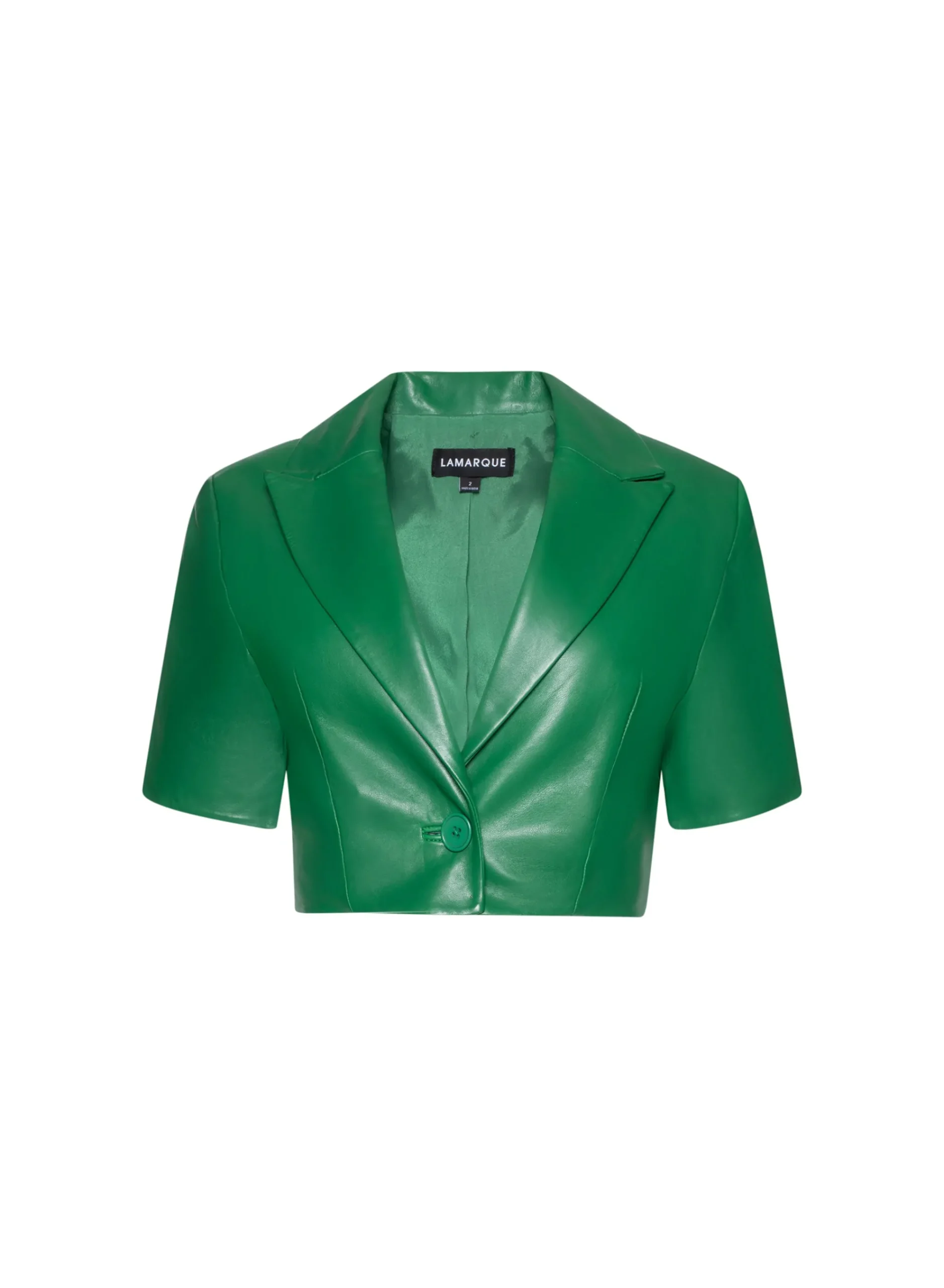 Discount LAMARQUE CALATEA | Short Sleeve Blazer VIBRANT GREEN