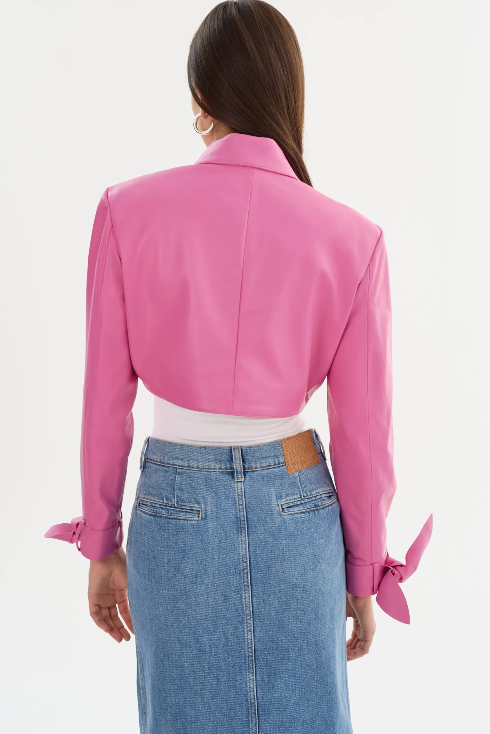 Store LAMARQUE CALISTA | Appliqué Leather Bolero Super Pink
