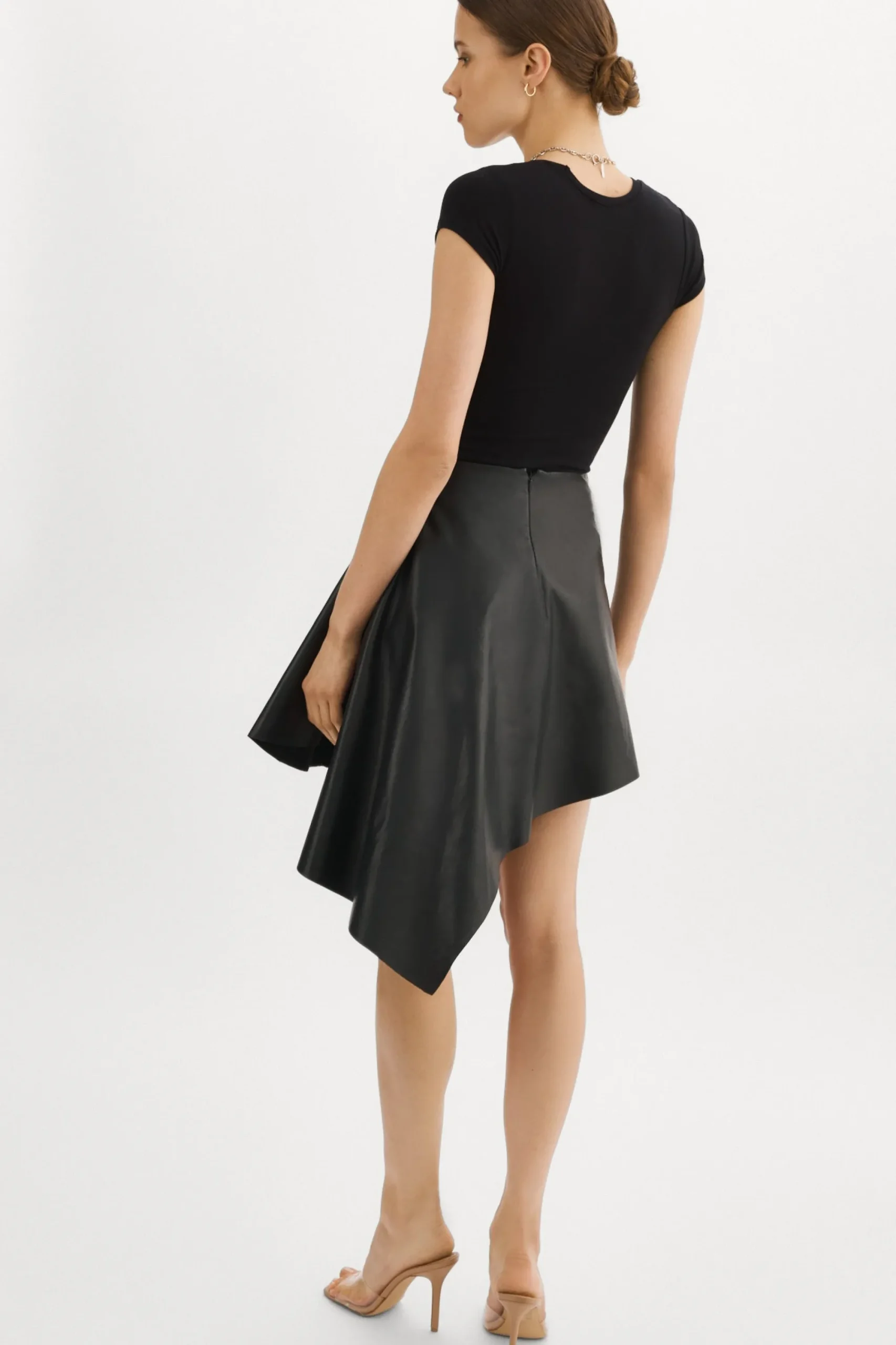 Best LAMARQUE CELESTE | Asymmetrical Mini Skirt Black