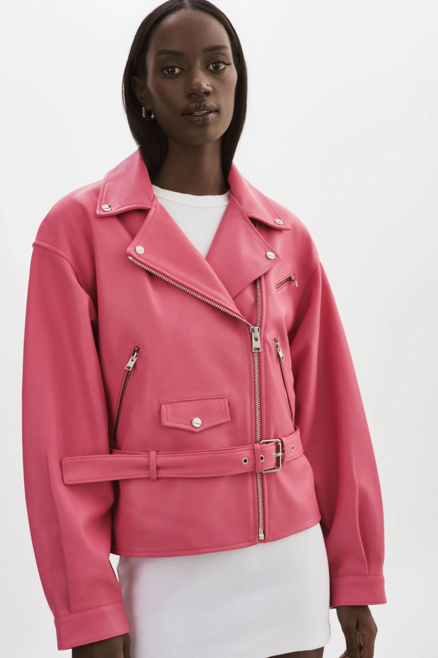 New LAMARQUE DANIELA | Leather Biker Jacket Rosie