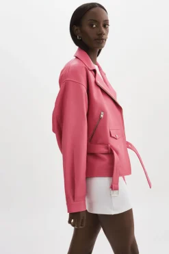 New LAMARQUE DANIELA | Leather Biker Jacket Rosie