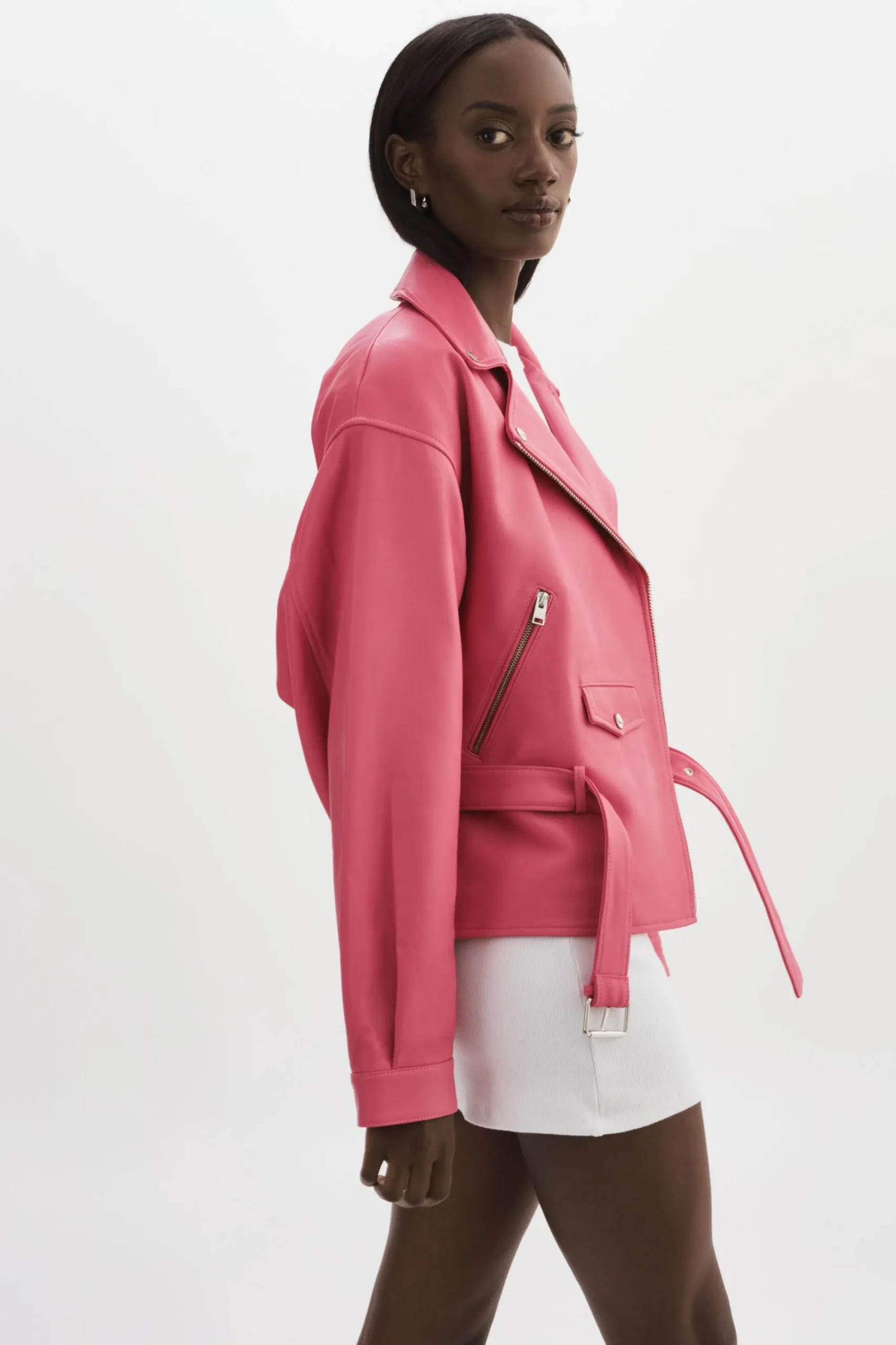 New LAMARQUE DANIELA | Leather Biker Jacket Rosie
