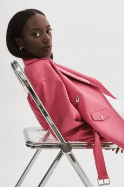 New LAMARQUE DANIELA | Leather Biker Jacket Rosie