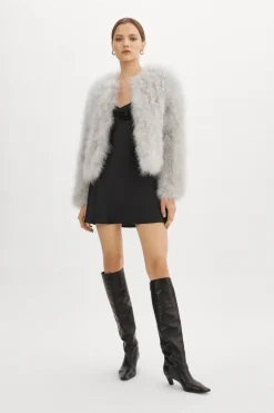 Cheap LAMARQUE DEORA | Feather Jacket Light Grey