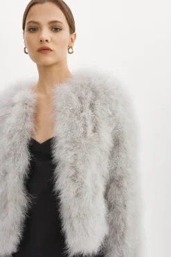 Cheap LAMARQUE DEORA | Feather Jacket Light Grey