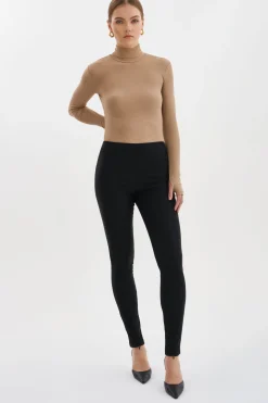 Sale LAMARQUE ELAINE | Twill Leggings Black