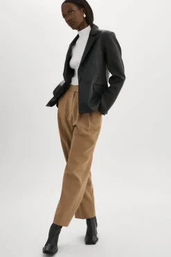 Best Sale LAMARQUE ELZA | Leather Blazer Black