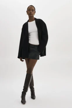 Best LAMARQUE ENNIS | Oversized Wool Blazer Black