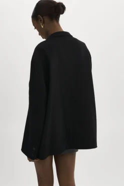 Best LAMARQUE ENNIS | Oversized Wool Blazer Black