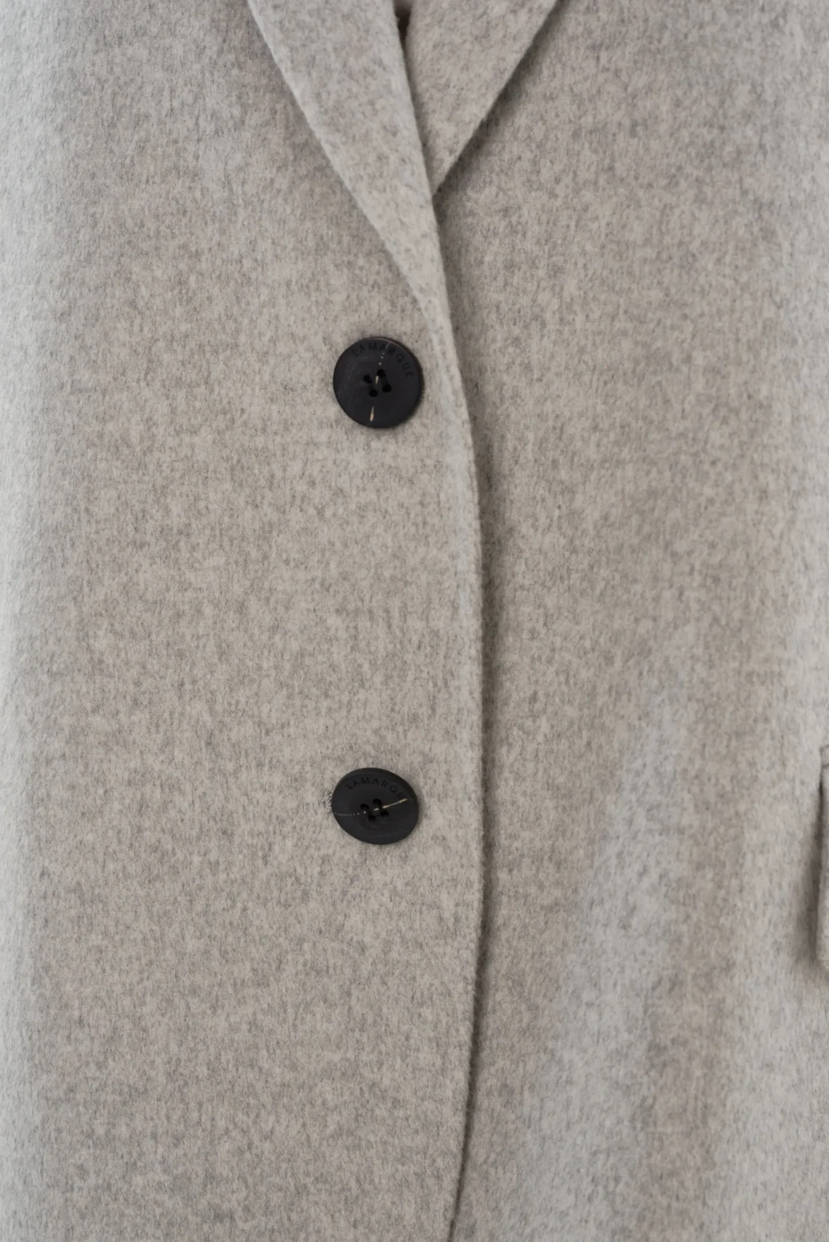 Clearance LAMARQUE ENNIS | Oversized Wool Blazer Light Grey