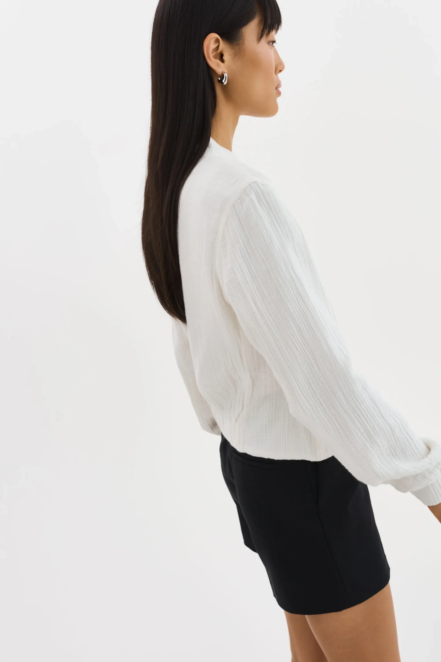 Cheap LAMARQUE ENRICA | Cotton Bomber Jacket Off White