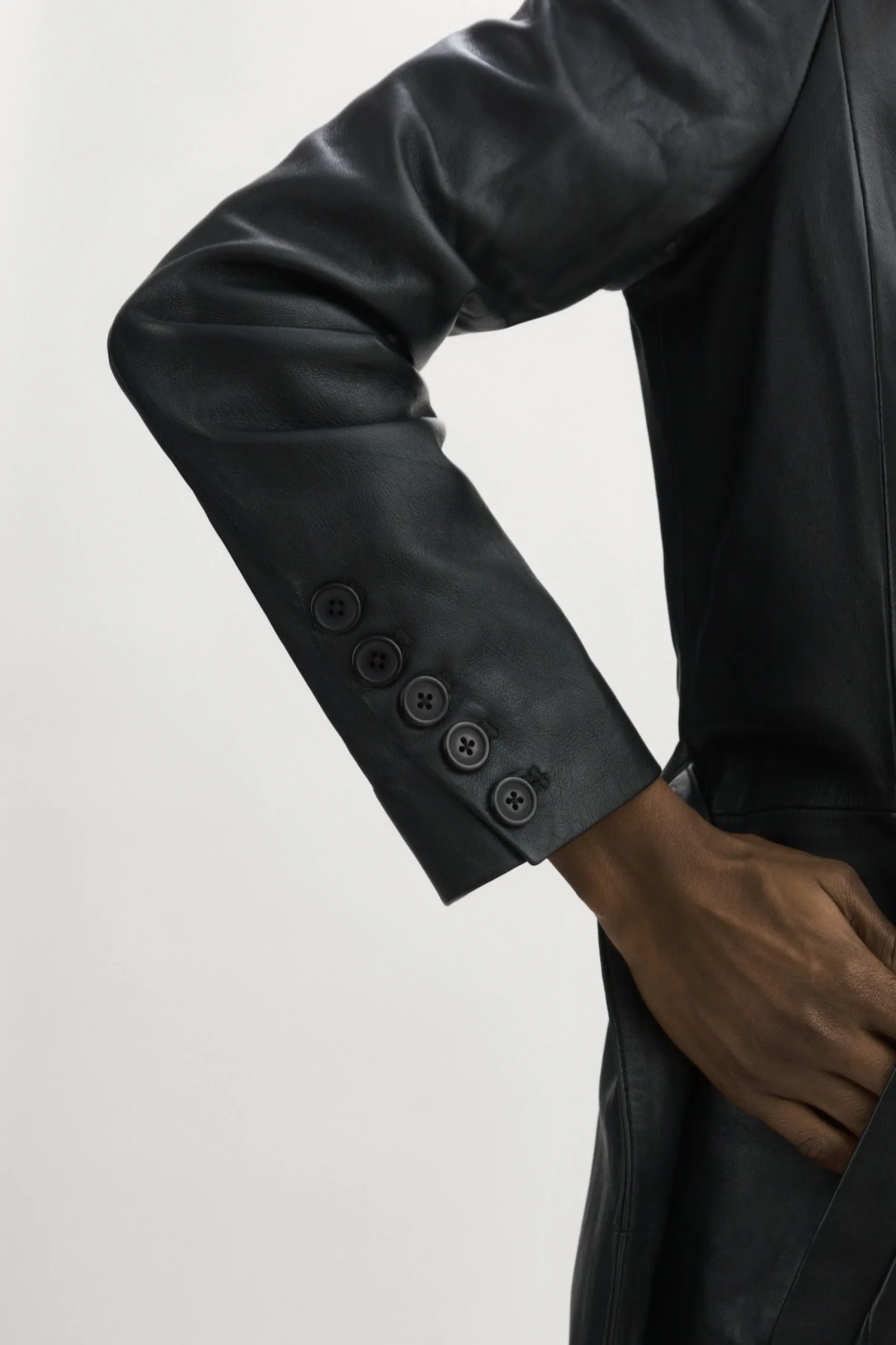 Best LAMARQUE ERMA | Leather Trench Coat Black