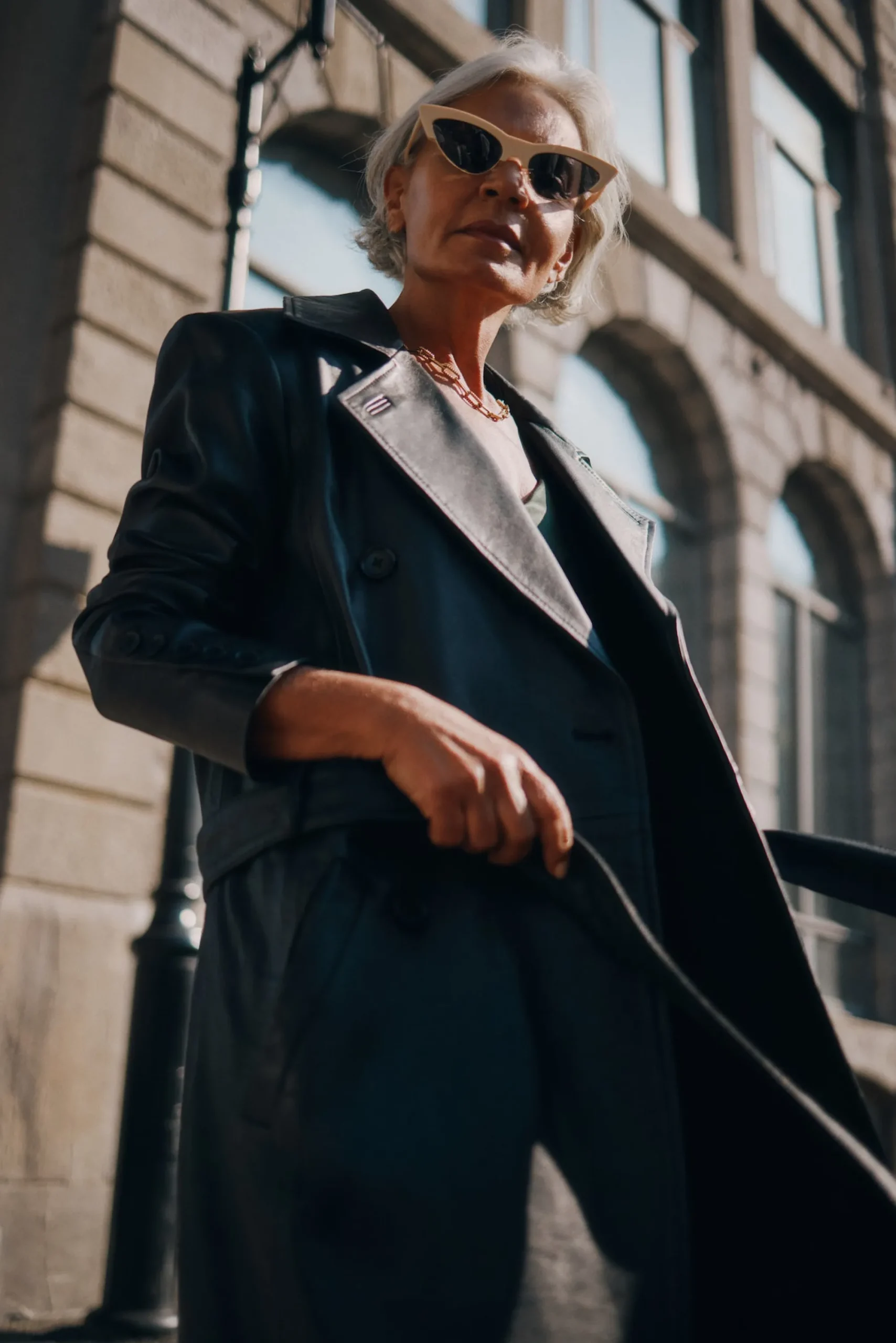 Best LAMARQUE ERMA | Leather Trench Coat Black