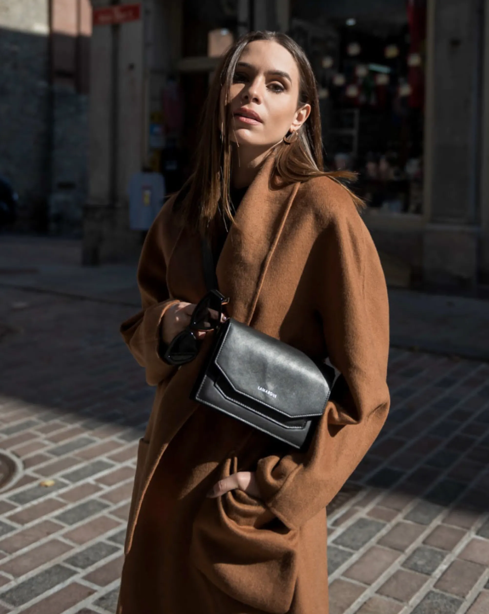 New LAMARQUE ESNEA | Belt Bag Black
