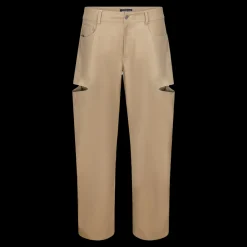 Sale LAMARQUE FALEEN | Faux Leather Loose Pants Wheat