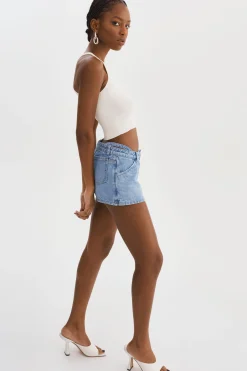 Store LAMARQUE FANTINA | Denim Skort Light Blue Wash
