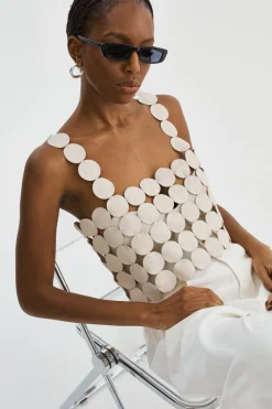Sale LAMARQUE FINLEY | Multi-Circle Top Bone