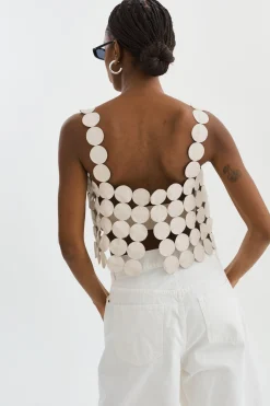 Sale LAMARQUE FINLEY | Multi-Circle Top Bone