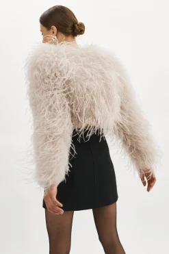Store LAMARQUE HALLIE | Ostrich Feather Jacket Feather Pink