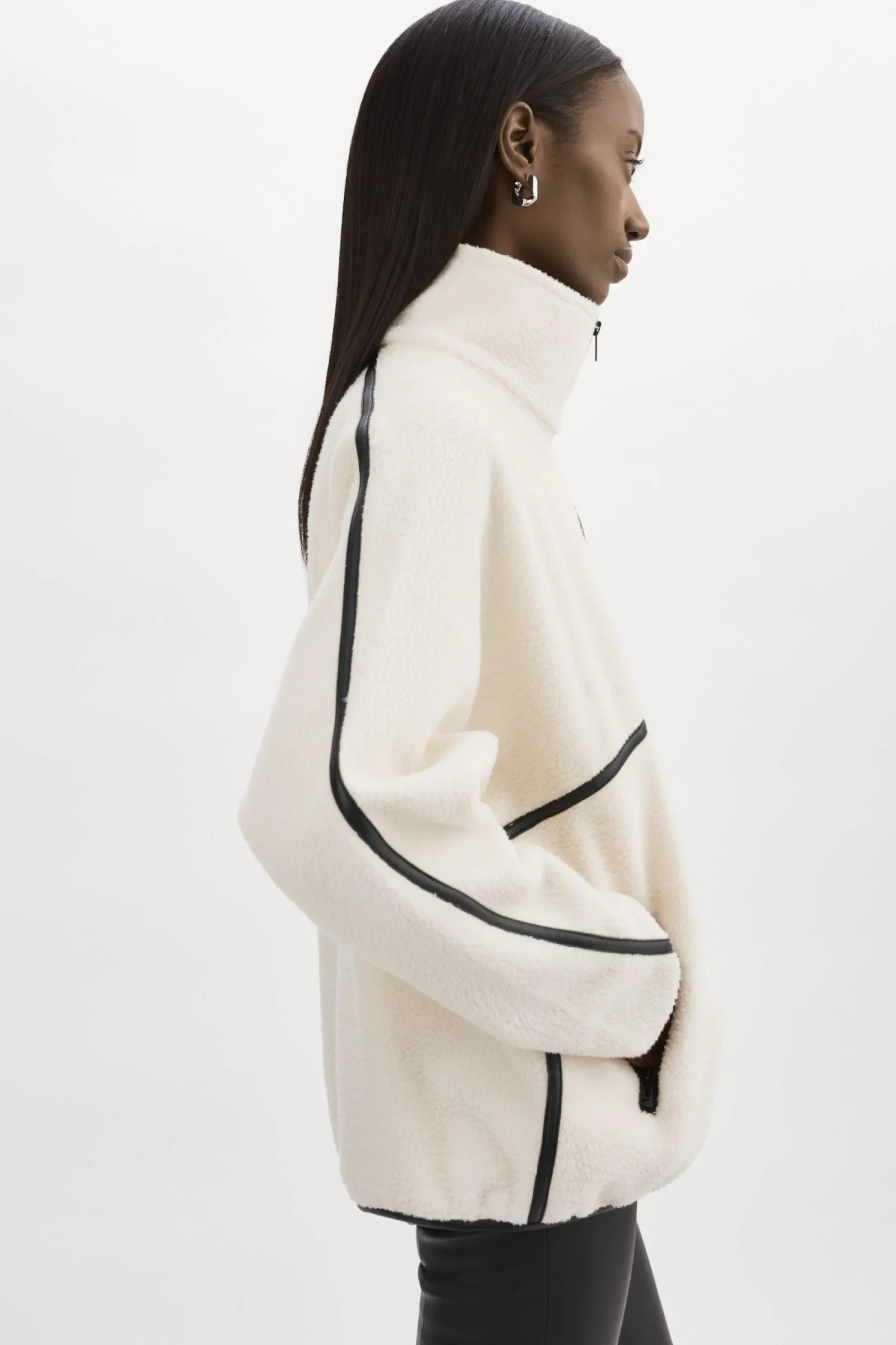 Store LAMARQUE HELSA | Polar Fleece Pullover Ivory
