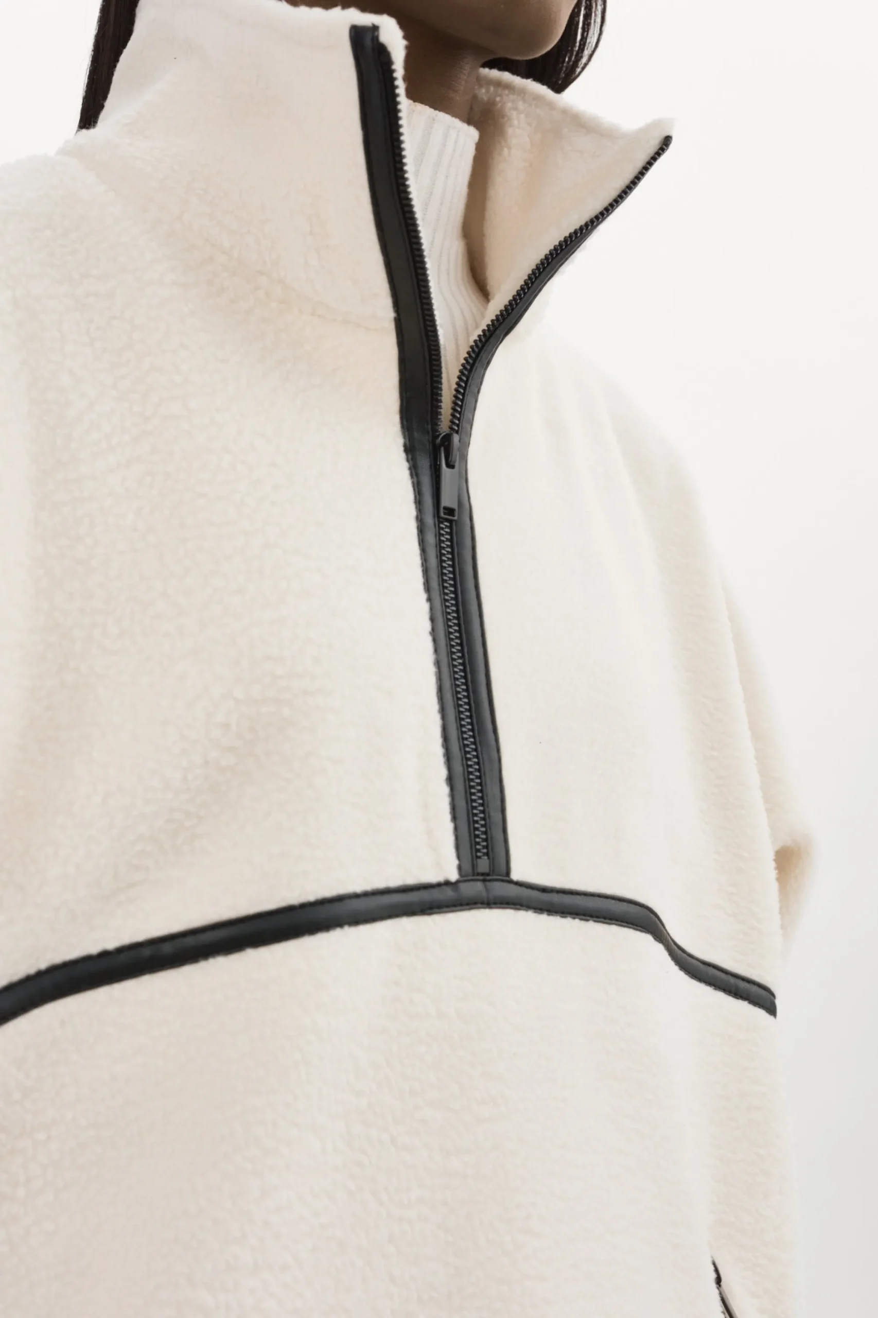 Store LAMARQUE HELSA | Polar Fleece Pullover Ivory