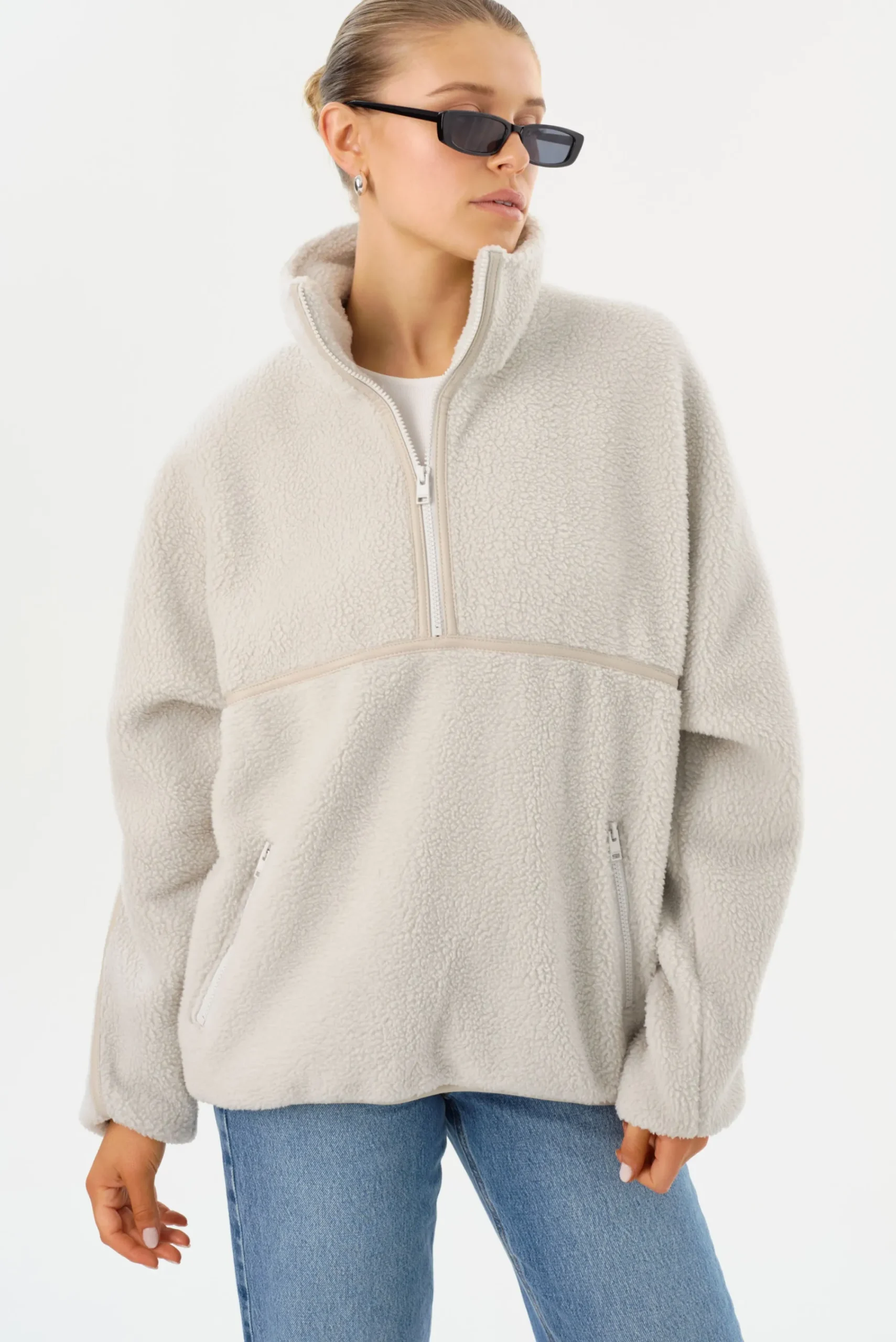 Cheap LAMARQUE HELSA | Polar Fleece Pullover Light Grey