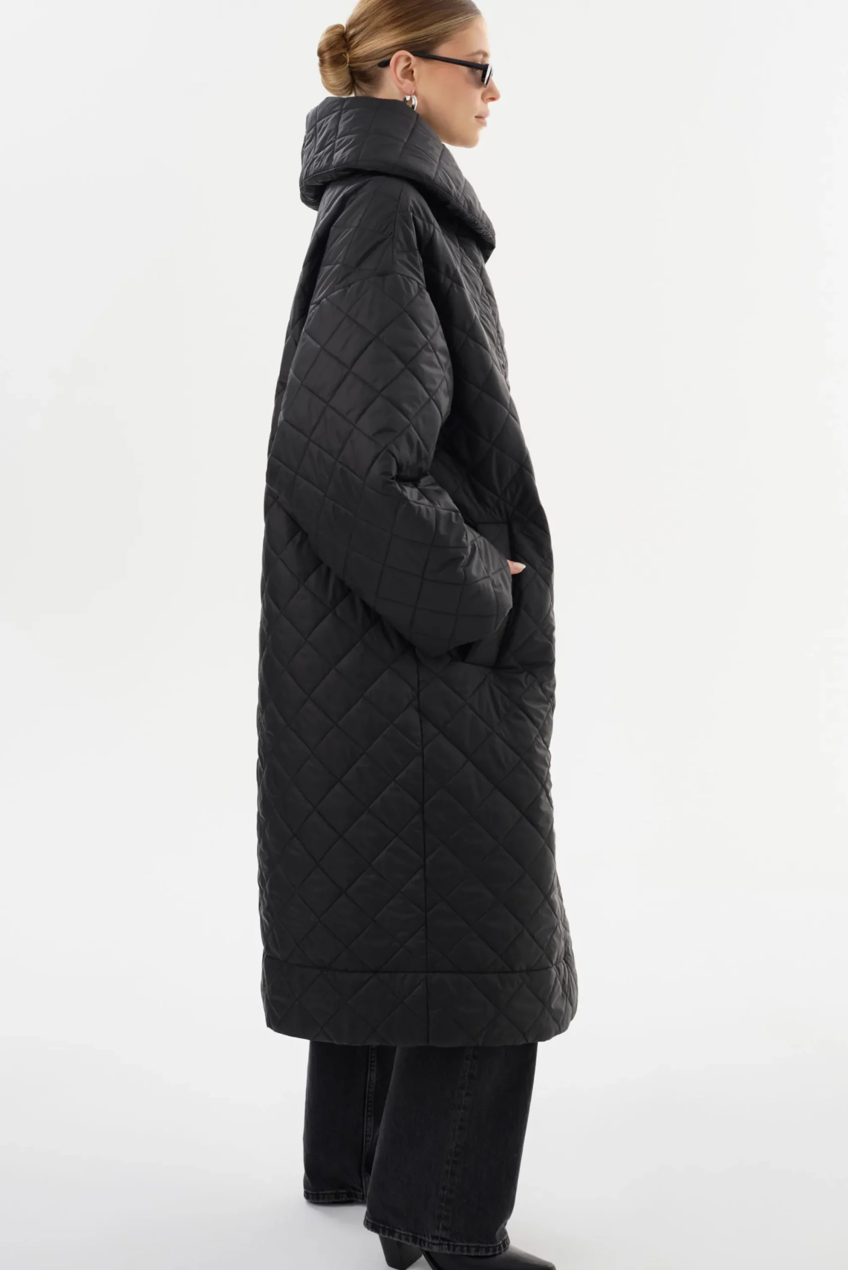 Best LAMARQUE HENDRIKA | Oversized Quilted Coat Black