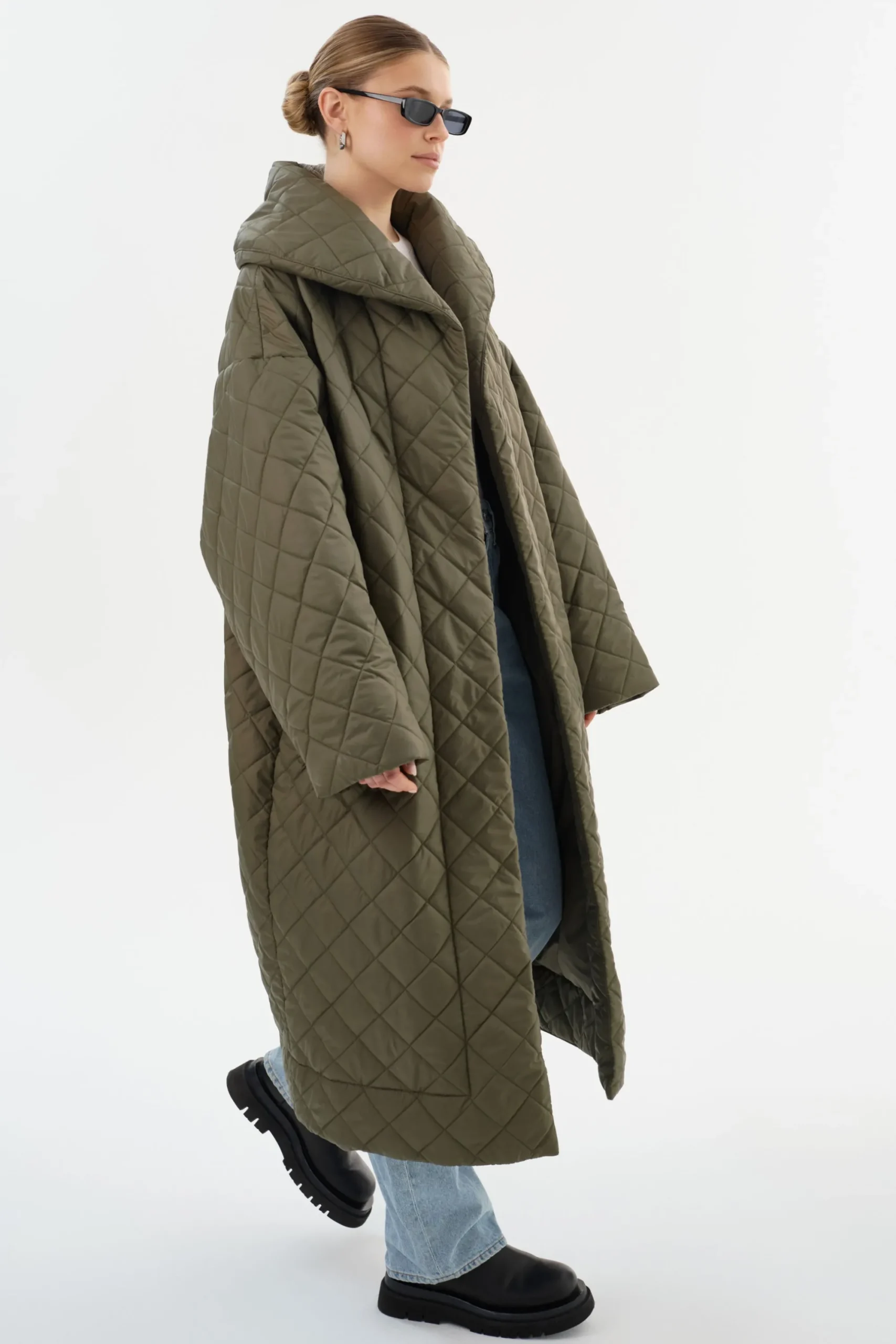 Outlet LAMARQUE HENDRIKA | Oversized Quilted Coat Sage