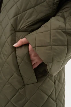 Outlet LAMARQUE HENDRIKA | Oversized Quilted Coat Sage
