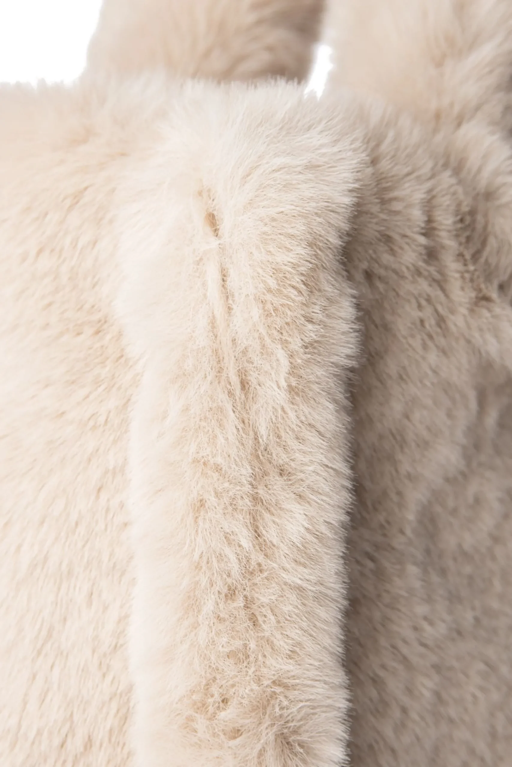 Flash Sale LAMARQUE JADE Faux Fur Tote Bag Oat