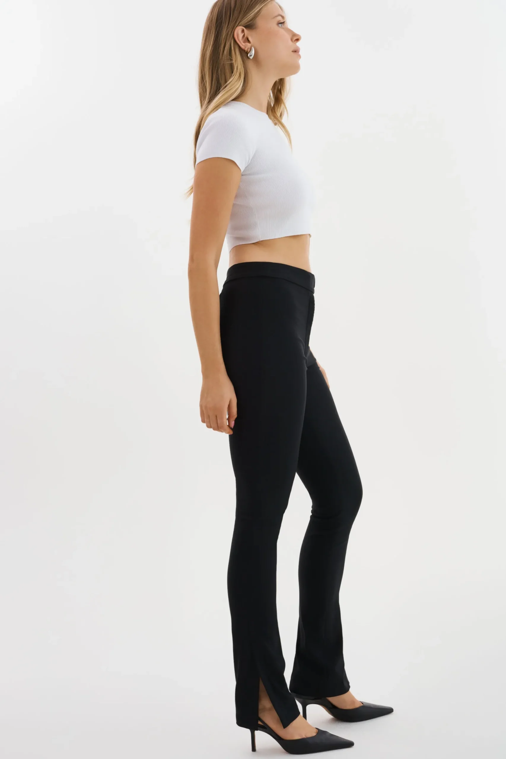 Shop LAMARQUE JADYN | Stretch Twill Pant Black
