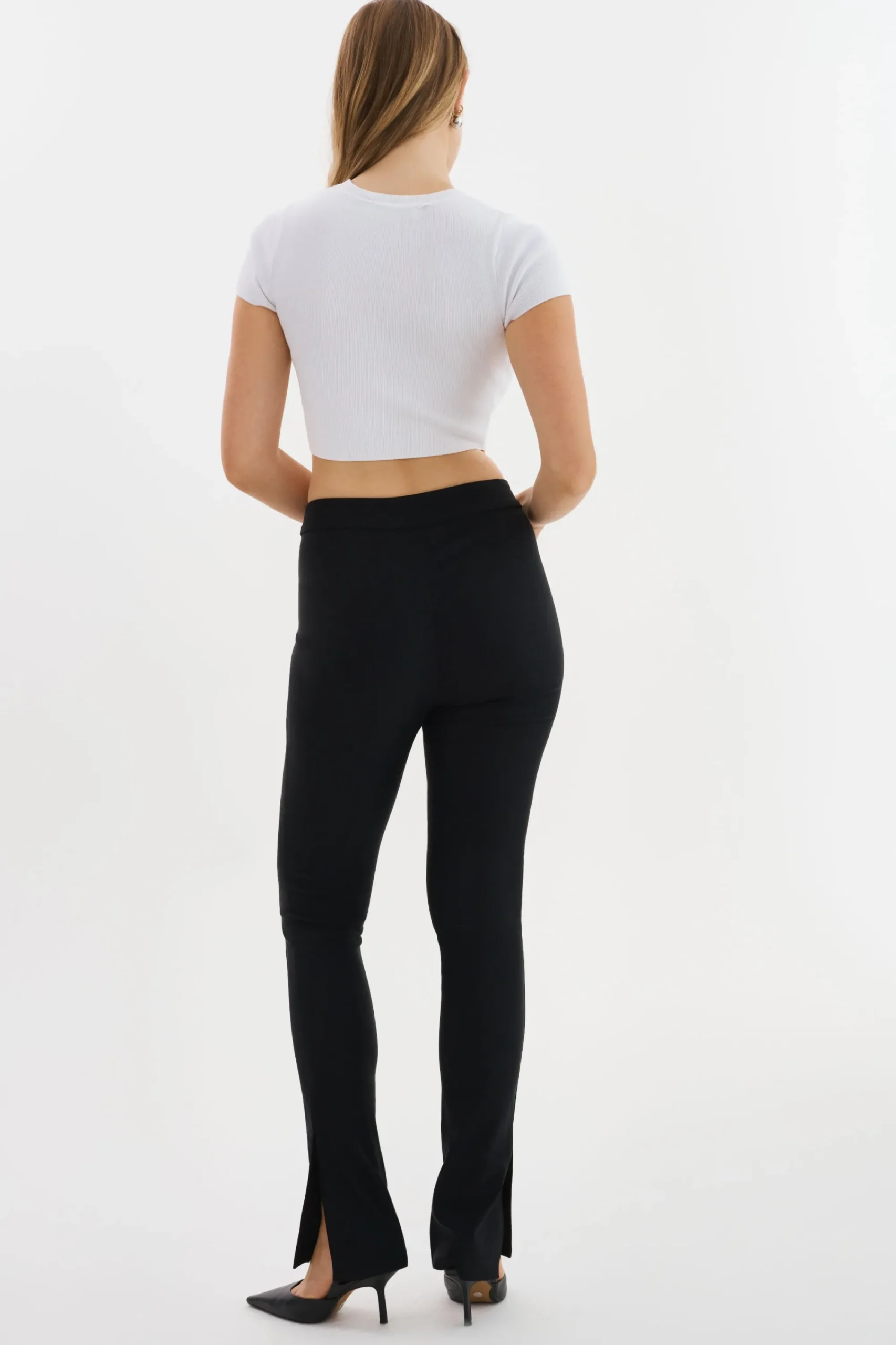 Shop LAMARQUE JADYN | Stretch Twill Pant Black