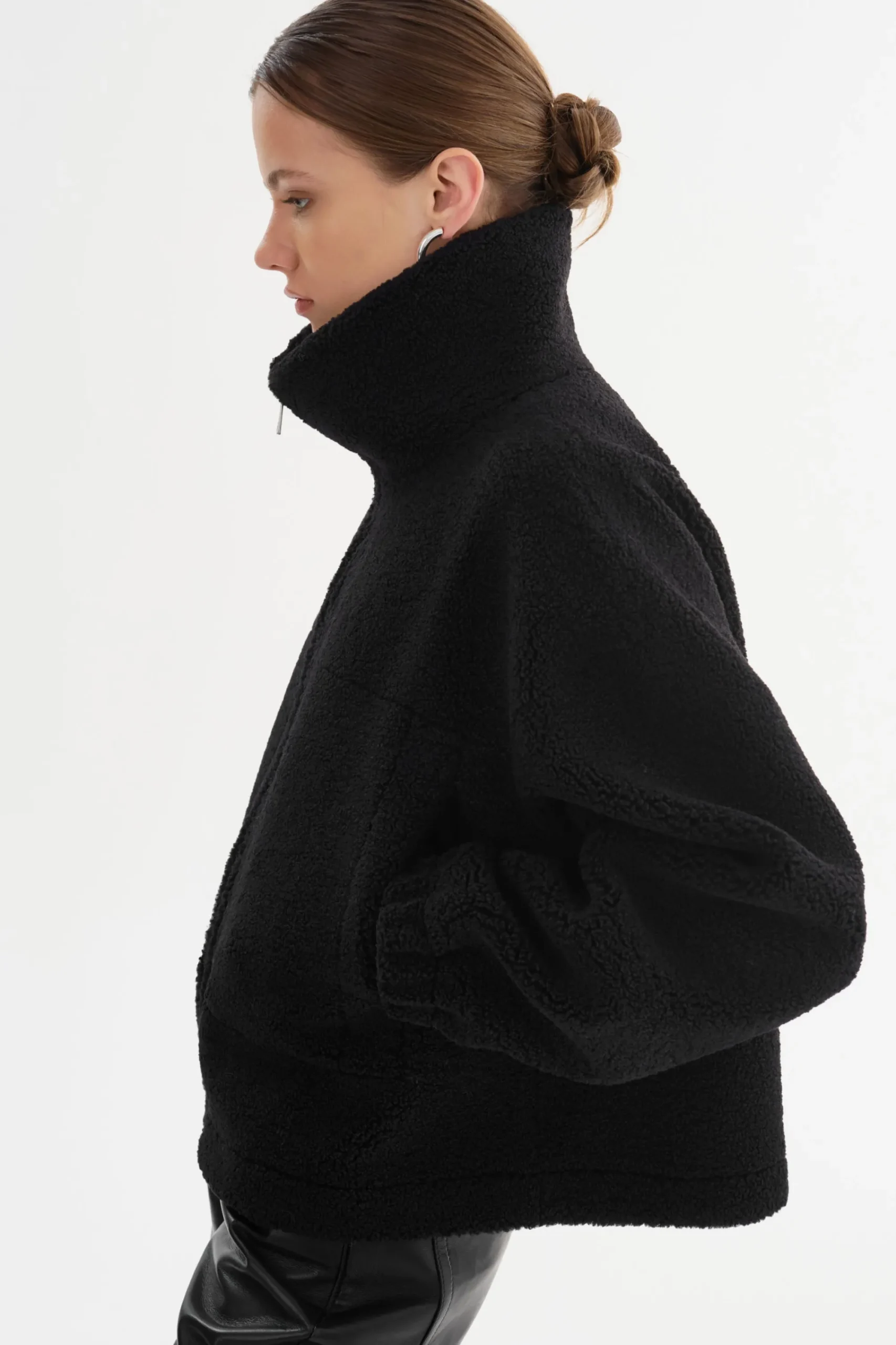 Hot LAMARQUE JAYNA | Sherpa Jacket Black
