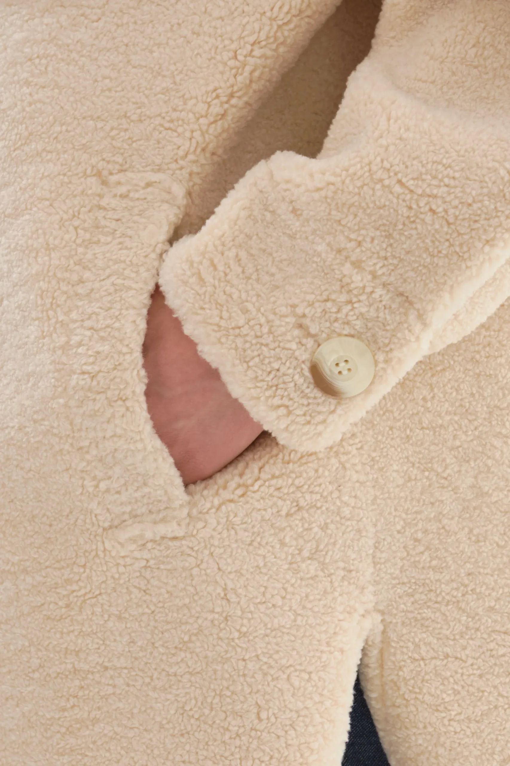 Store LAMARQUE KANE | Sherpa Shacket Beige