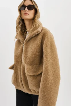 Flash Sale LAMARQUE KIM | Sherpa Jacket TAUPE