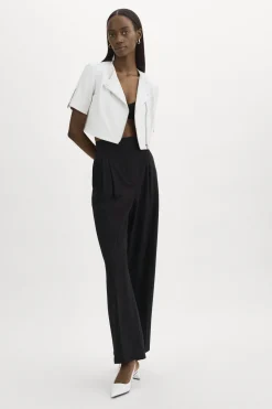 Cheap LAMARQUE KIRSI | Cropped Biker Jacket White